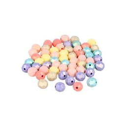 Bocal 750 perles facettes pastel - Image principale