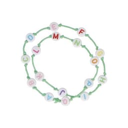 Bocal 1200 perles plastique lettres dia7mm trou1.2mm couleur - Image 2