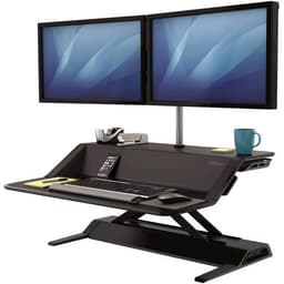 Plateforme de travail assis-debout Lotus - Noir - Image 4