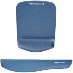 Repose-poignet ergonomique pour clavier Pluschtouch Bleu, - Image 3
