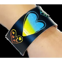 Lot de 12 bracelets à gratter + 12 bâtonnets - Image 2