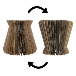 Cache-vases carton à monter et décorer - Image principale