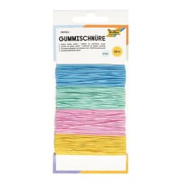 Kit de cordons en caoutchouc PASTEL, 4x5m - Image principale