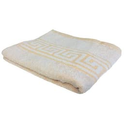 Lot 10 serviettes éponge Prima 100% coton 50 x 90 cm Jaune - Image principale