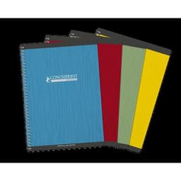 Cahier carte papier 100% recyclé 21x29.7 cm 70g 180 p - Image principale