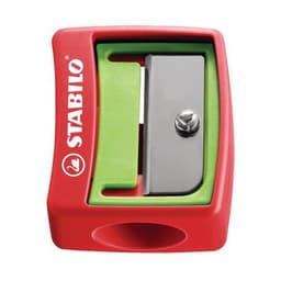 Etui carton 10 crayons Stabilo woody mine diam. 10 mm + 1 taille-crayon en plastique gros module offert - Image 3