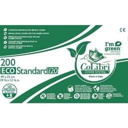 Boîte 200 couvertures CoLibri Eco standard : 120 microns - Image principale