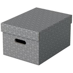Boîtes de rangement Esselte Home, format M, gris, x3 - Image principale