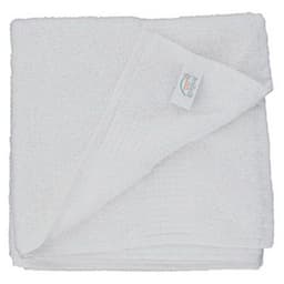 Lot 10 serviettes éponge 400 g/m² 50 x 90 cm Blanc - Image principale