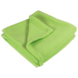 Lot 10 couvertures polaires 250 g/m² 75 x 100 cm Pistache - Image principale