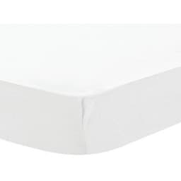 Lot 10 draps housse imperméable 70 x 140 cm Blanc - Image principale
