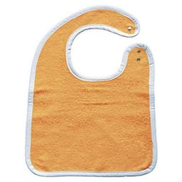 10 bavoirs fermeture pression éponge uni 400g m² - Image principale