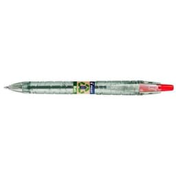 Stylo bille rétractable B2P Ecoball - rouge - Image principale