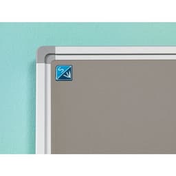 Panneau d'affichage d'intérieur - Hxl : 90x180 cms - Fond Gris - Image 4