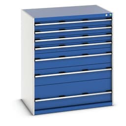 Armoire d'atelier à tiroirs Bott SL-107 - Hauteur 120 cm - Image 4