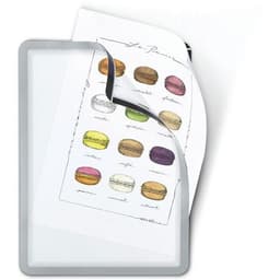 2 pochettes cadre d'affichage magnétique Magneto A4 210 x 297 mm Gris - Image principale