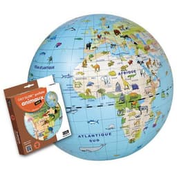 Globe gonflable animaux maxi - Image 2