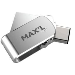 Clé DUAL USB Type-C 3.1 + USB 3.0 16Go - MAX'L - Image principale