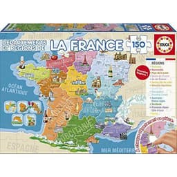 Puzzle régions et départements de France - Image principale