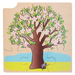 Puzzle l'arbre et les saisons - Image 4