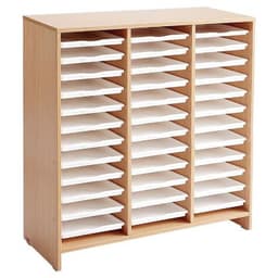Meuble haut 36 plateaux - hêtre - Image principale