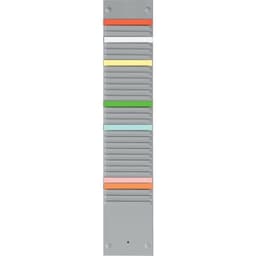 Lot de 10 Bandes pour planning à fiches T, Indice 4, 32 fentes - Image 3
