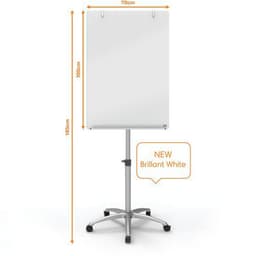 Chevalet mobile magnétique en verre Nobo Diamond - Image 2