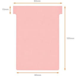 Lot de 100 Fiches T Nobo Indice 3 roses - Image 2