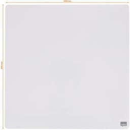 Tableau mémo carré magnétique - 360 x 360 mm - blanc - Nobo - Image 3