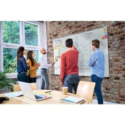 Tableau Blanc émaillé magnétique écran large - 55" -  Nobo - Image 5