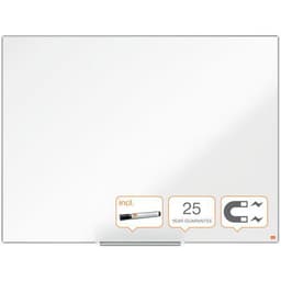 Tableau blanc - émaillé - 1200 x 900 mm - Nobo - Image 2