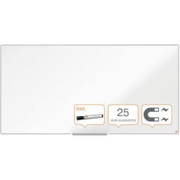 Tableau blanc - émaillé - 1800 x 900 mm - Nobo - Image 4