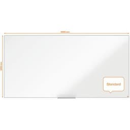 Tableau blanc - émaillé - 2400 x 1200 mm -  Nobo - Image 5