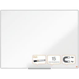 Tableau blanc - acier laqué- 1200 x 900 mm - Nobo - Image 2