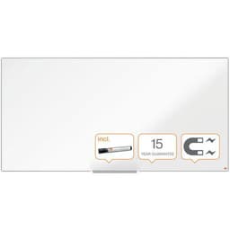 Tableau blanc - acier laqué- 1800 x 900 mm - Nobo - Image 2