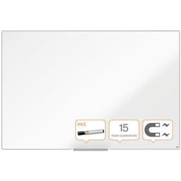 Tableau blanc - acier laqué - 1800 x 1200 mm -  Nobo - Image 2