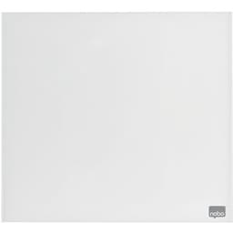 Tableau mémo magnétique en verre - 450 x450 mm -blanc - Nobo - Image principale