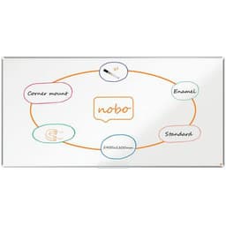 Tableau émaillé Premium Plus - 2400 x 1200 mm - Nobo - Image principale