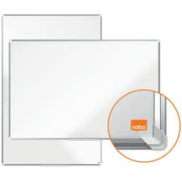 Tableau blanc acier laqué Nano Clean -32 " - Nobo - Image 3