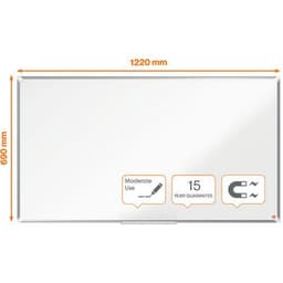 Tableau blanc - acier laqué Nano Clean - 55 " -  Nobo - Image 3