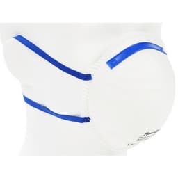 20 Demi-masques respiratoires coque à usage unique FFP2 Sans soupape - Image 3
