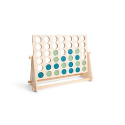 Méga 4 en ligne géant en bois - Image principale