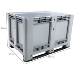Caisse palette sur semelles Poids:34 kg Cap.:475 L - Image 3