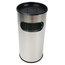 Poubelle-cendrier en Inox avec ouverture - 30 L ou 50 L - Manutan Expert - Image 8