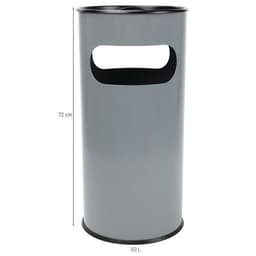 Poubelle-cendrier avec ouverture - 30 L ou 50 L - Manutan Expert - Image 8
