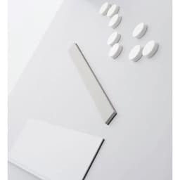 Jeu d'accessoires magnétiques blancs Ales - Image 2