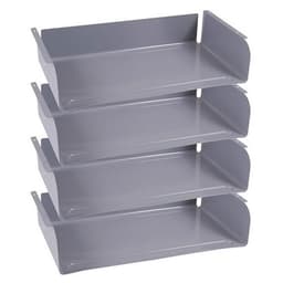 Lot de 4 casiers pour table Gange - Lem et Tage gris - Image 3