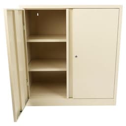 Armoire monobloc à porte battante compacte - H 100 cm - Manutan Expert - Image 12