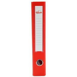 Classeur à levier plastique A4 dos: 50mm avec œillets de blocage - Rouge - Image 2
