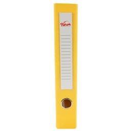 Classeur à levier plastique A4 dos: 50mm avec œillets de blocage - Jaune - Image 6